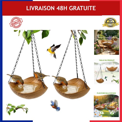 Abreuvoir mangeoire oiseaux - mangeoire,