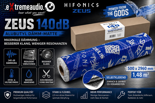 Hifonics zeus 140db alubutyl - hifonics,