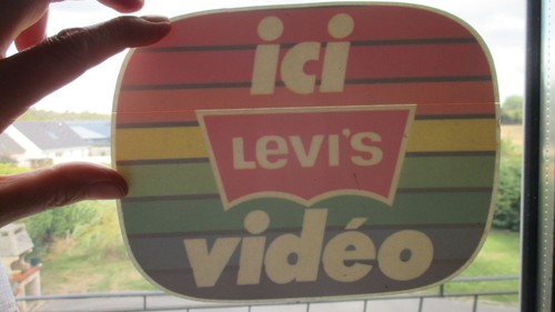 Sticker vintage vitrine - sticker,