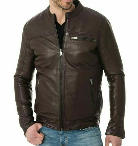 Blouson moto homme cuir - , de