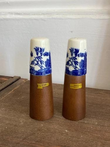 Poivrier salière vintage - salière,