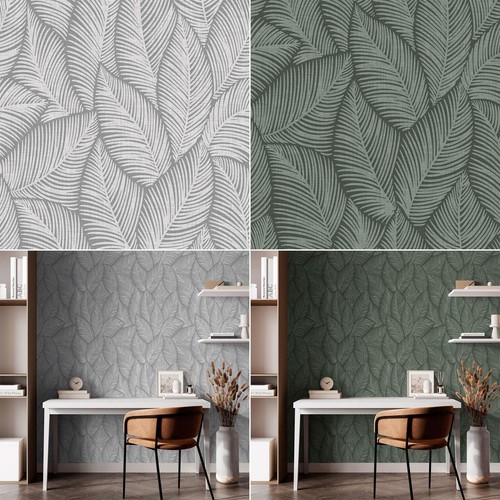 Muriva papier peint botanique - peint,