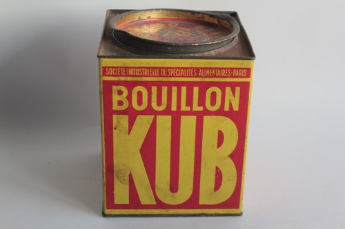 Boîte tôle lithographiée