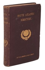 1870 ROSSER IMRAY South Atlantic Directory Navigation Maps Charts