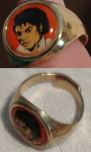 Michael jackson bague - jackson, bijou