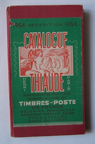 Catalogue timbres poste - §,