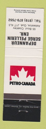 Matchbook cover petro - matchbook,