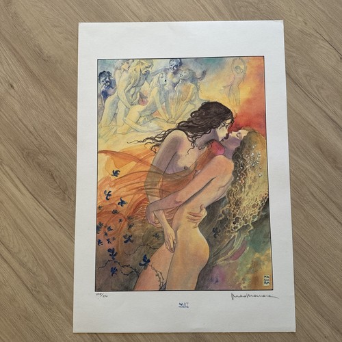 Sérigraphie milo manara - manara, art