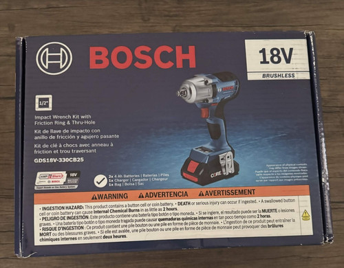 Bosch gds18v 330cb25 18v - bosch,