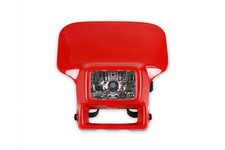 Masque de Lumière Lampe E-Signe Phare Compatible À Honda XR 250 400 R 96-23 Rot