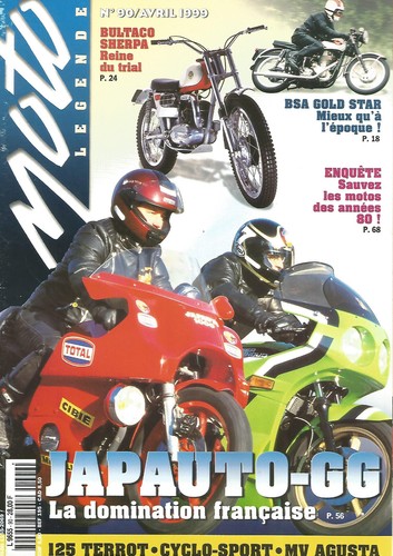 Moto legende japauto gg - legende, n°90