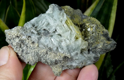 Baryte bleue mas soyons - baryte,