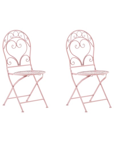 Beliani lot 2 chaises - beliani,