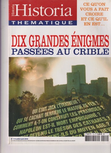 Historia thematique n 114 - historia,