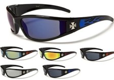 lunettes moto motard de soleil sport biker croix conduite malte choppers CH99MIX
