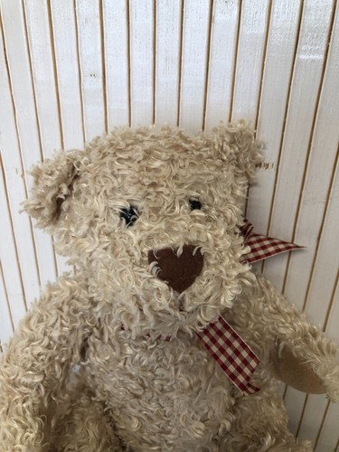 Peluche ours beige vintage - ours,