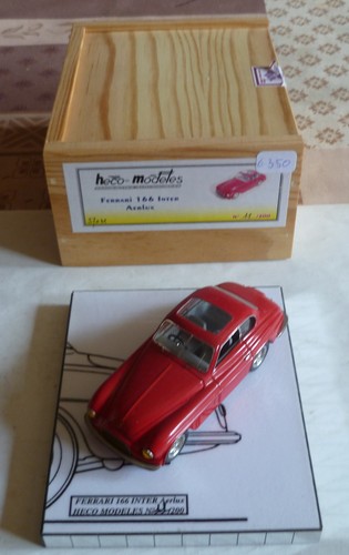 Heco modeles ferrari 166 - 166, inter