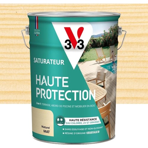 Saturateur bois extérieur - , mat
