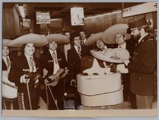 1977 Mariachis the Mexican Group Gonzales in Paris Photo Vintage Press Photo