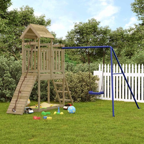 Aire jeux extérieur - jeux, bois