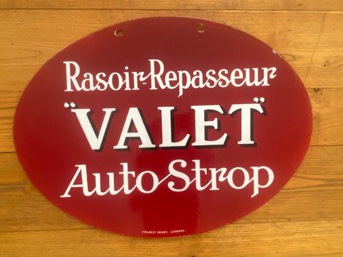 Ancienne plaque émaillée