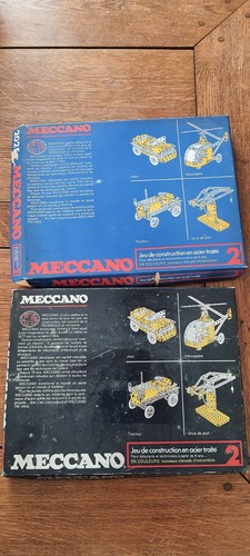 Ancien coffret jeu - meccano,