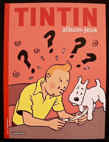 Tintin hergé album jeux - tintin, album-jeux