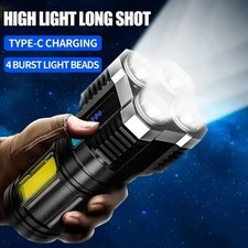 Lampe Torche 4LED Rechargeable