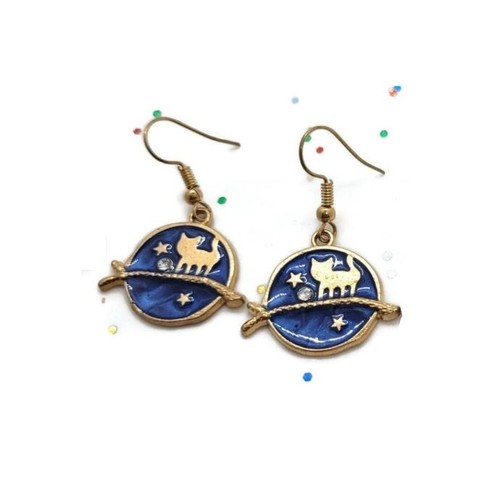Boucles oreilles rondes - boucles,