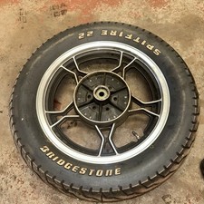 SUZUKI GS550 GS 550 L E 75-89 16” rear wheel good condit Bridgestone spitfire 22