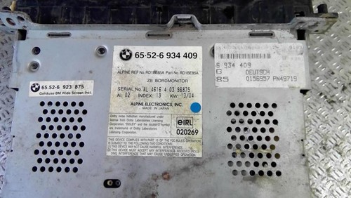 Autoradio origine bmw serie - bmw,