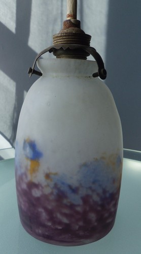 Ancien abat jour art déco - , en