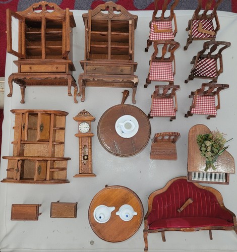 Meubles poupee ancienne lot - de,