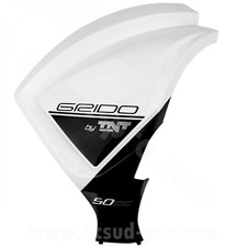 CACHE LATERAL DROIT BLANC