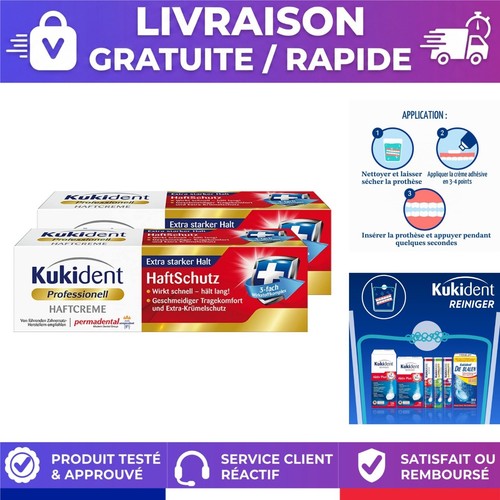 Kukident crème adhésive - kukident,