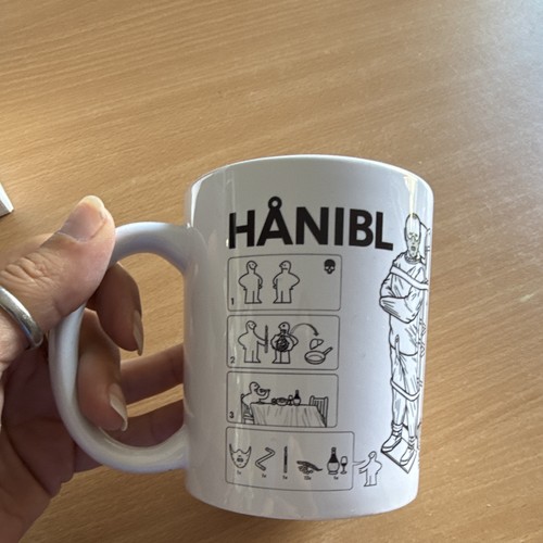 Ikea mug céramique blanc noir - mug, blanc/noir