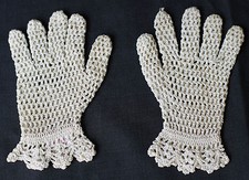 Paire de gant d'enfant, fait