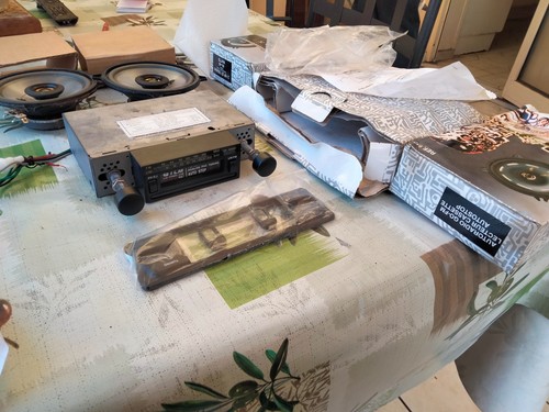 Ancien autoradio cassette avec - autoradio,