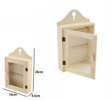 X Cassette Porte-Clés Bois 6