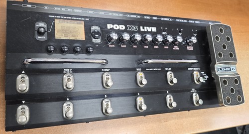 Line pod live - pod, guitar