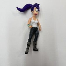 Futurama Turanga Leela Action Figure White Tank Black Pants Boots