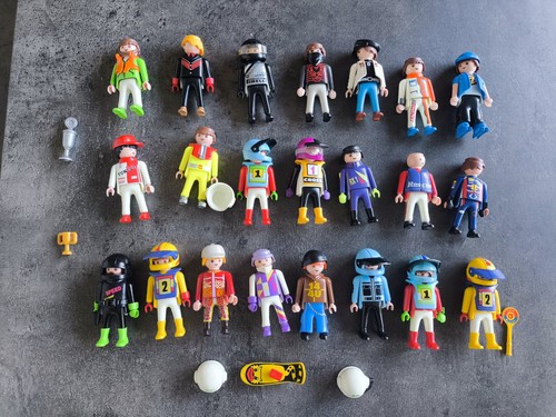 Playmobil lot personnages - lot,