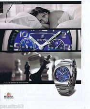 ADVERTISING ADVERTISING 075 2003 Les watches FESTINA