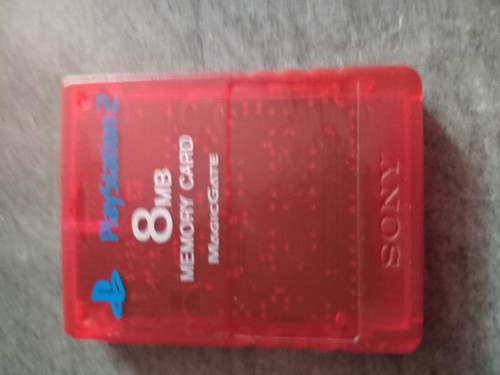 Carte mémoire rouge