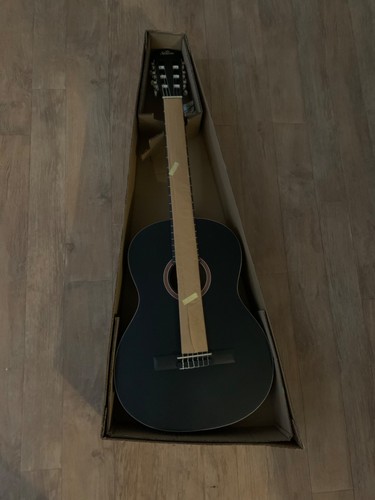 Guitare classique gcs - gcs-4/4, noir