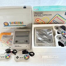 Nintendo Super Famicom SNES SHVC-001 Console Boxed Tested NTSC-J Japan SFC