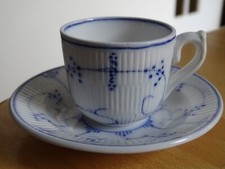 VILLEROY ET BOCH 1 ANTIQUE SMALL MOCHA MUG DRESDEN COPENHAGEN