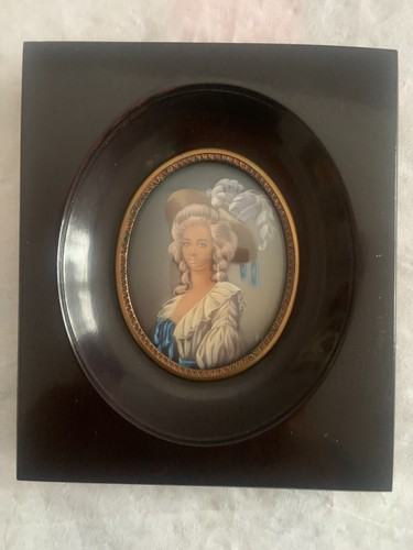 Peinture miniature ancienne - peinture,