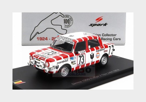 Spark simca 1000 - 1:43, rally2