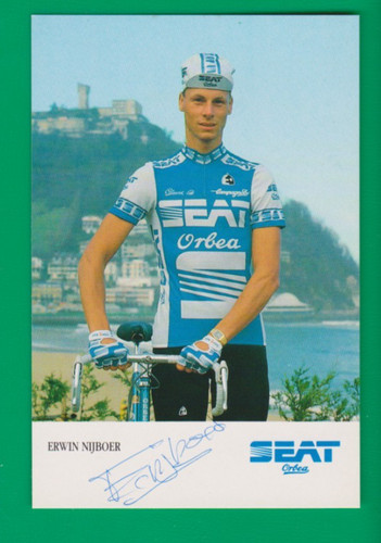 Cyclisme carte cycliste erwin - cycliste,